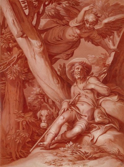 St. Roch by Abraham Bloemaert